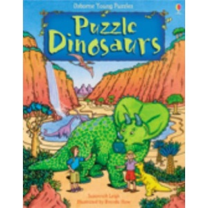 Puzzle Dinosaurs (Usborne Young Puzzles)