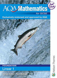 AQA Maths for GCSE Linear Welcome Pack: AQA GCSE Mathematics for Linear Foundation 1