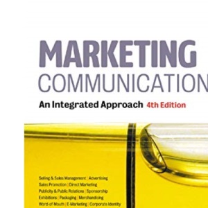 Key Academic Titles cluster sheet: Marketing Communications: An Integrated Approach: 13