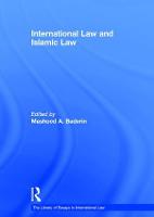 International Law and Islamic Law