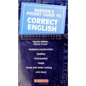 A Pocket Guide to Correct English (Barron's Pocket Guides)