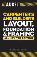 Audel Carpenter's and Builder's Layout, Foundation, and Framing
