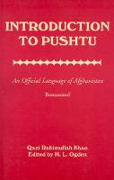 Introduction to Pushtu: An Official Language of Afghanistan