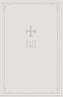 NRSV Catholic Edition Gift Bible, White Leathersoft (Comfort Print, Holy Bible, Complete Catholic Bible, NRSV CE)