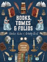 Books, Tomes & Folios Sticker, Color & Activity Book