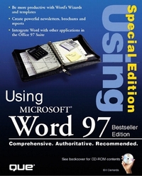 Special Editon Using Microsoft Word 97, Best Seller Edition (Special Edition Using)