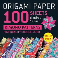 Origami Paper 100 sheets Kimono Patterns 6" (15 cm)