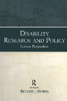 Disability Research and Policy