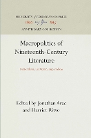Macropolitics of Nineteenth-Century Literature