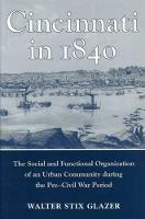 Cincinnati in 1840