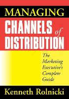 Managing Channels of Distribution