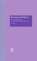 Revising Oral Theory