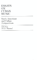 Essays on Cuban Music