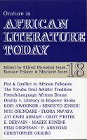 ALT 18 Orature in African Literature Today