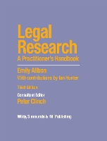 Legal Research: A Practitioner's Handbook