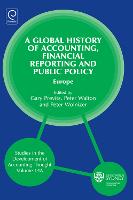 Global History of Accounting, Financial Reporting and Public Policy