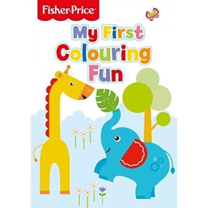 Fisher Price My First Animal Colouring Fun Book Pre-school Stocking Filler Gift