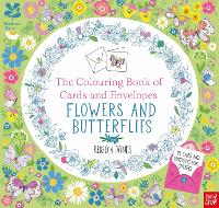 National Trust: The Colouring Book of Cards and Envelopes - Flowers and Butterflies