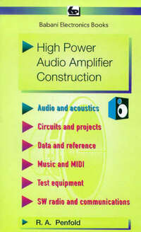 High Power Audio Amplifier Construction (BP S.)