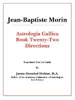 Astrologia Gallica Book 22