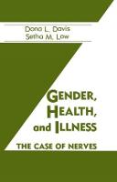 Gender, Health And Illness