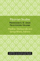 Paninian Studies