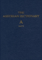 The Assyrian Dictionary, Volume 1, A, part 2