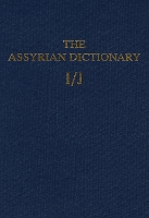 The Assyrian Dictionary, Volume 7, I/J