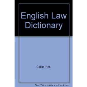 English Law Dictionary