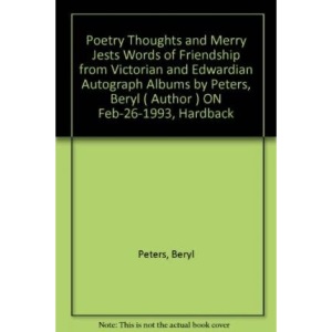 Poetry Thoughts and Merry Jests