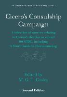 Cicero's Consulship Campaign