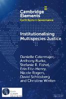 Institutionalising Multispecies Justice