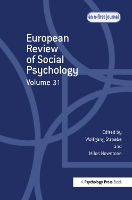 European Review of Social Psychology: Volume 31