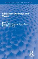 Landscape Meanings and Values
