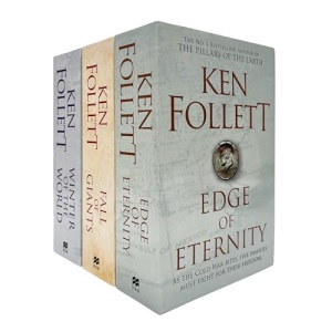 The Century Trilogy Collection 3 Books Set by Ken Follett (Fall of Giants, Winter of the World, Edge of Eternity)