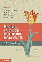 Handbook of Financial Data and Risk Information II: Volume 2