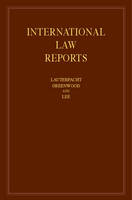 International Law Reports: Volume 156