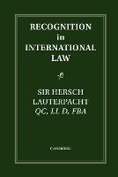 Recognition in International Law
