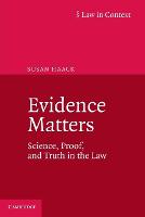 Evidence Matters