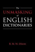 The Unmasking of English Dictionaries