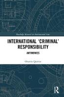International ‘Criminal’ Responsibility