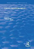 Interviewing and Deception