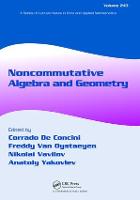 Noncommutative Algebra and Geometry