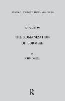 A Guide to the Romanization of Burmese