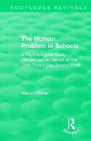 The Human Problem in Schools (1938)