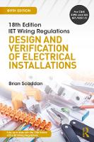 IET Wiring Regulations: Design and Verification of Electrical Installations