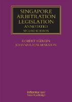 Singapore Arbitration Legislation