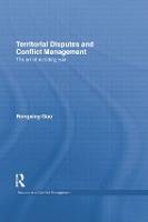 Territorial Disputes and Conflict Management