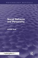 Social Behavior and Personality (Psychology Revivals)
