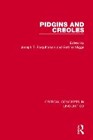 Pidgins and Creoles vol I